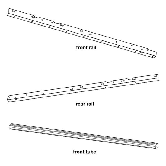 Professional And Cns 36&rdquo; Rail Assembly